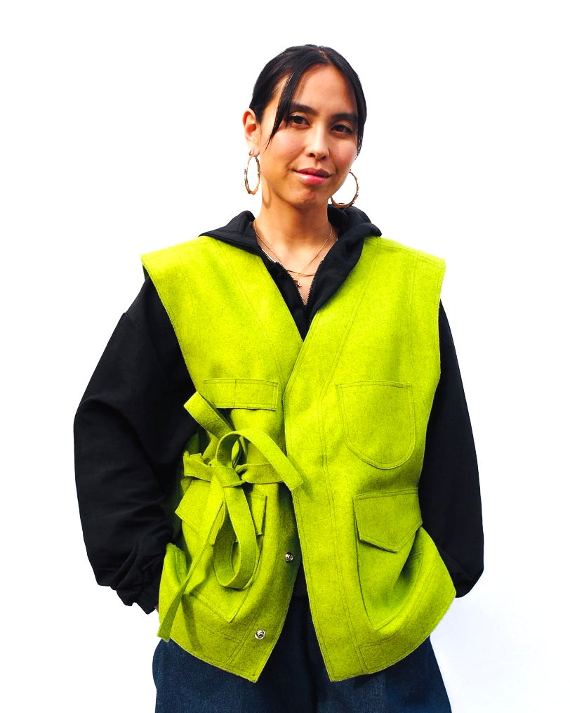 Utility Vest - Tennis Ball Green